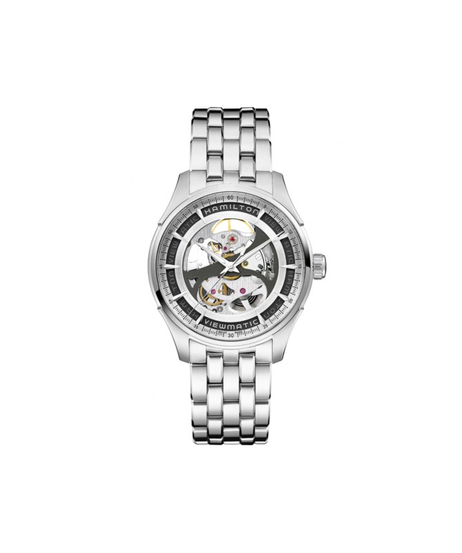 Orologio - Hamilton - Jazzmaster - Vlewmatic Skeleton gent auto - H42555151
