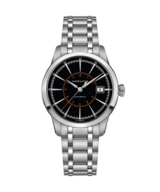 Orologio Hamilton - American Classic -  RailRoad - Automatico - Acciaio Zaffiro H40555131