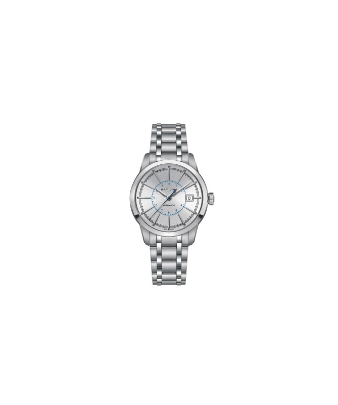 Orologio Hamilton - American Classic -  RailRoad - Automatico - Acciaio Zaffiro H40555181