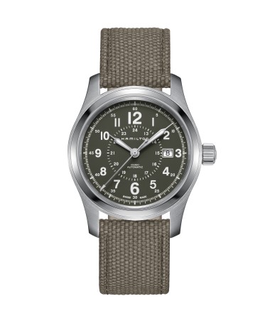Orologio Hamilton - Khaki Field -  Khaki Field - Automatico - Acciaio Zaffiro H70605963